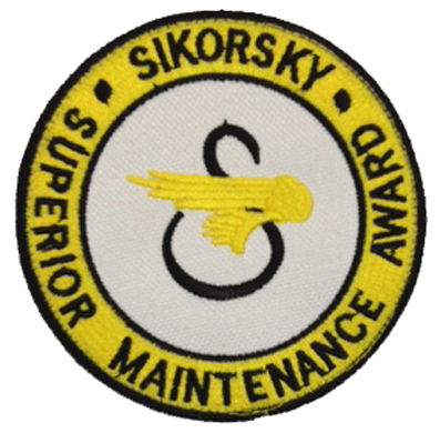 Escudo Sikorsky  Superior Maintenance Award